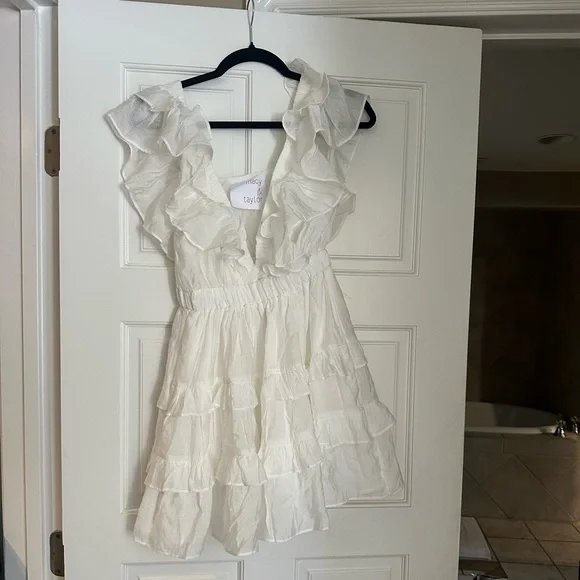 Macy And Taylor Dresses | White Summer Dress | Color: White | Size: S | Pm-16469767's Closet